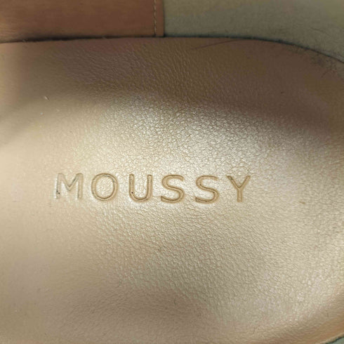 マウジー moussy T STRAP PLATFORM シューズ レディース JPN:L