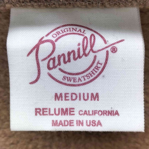 パニール Pannill MADE IN USA クルーネックスウェット メンズ JPN:M