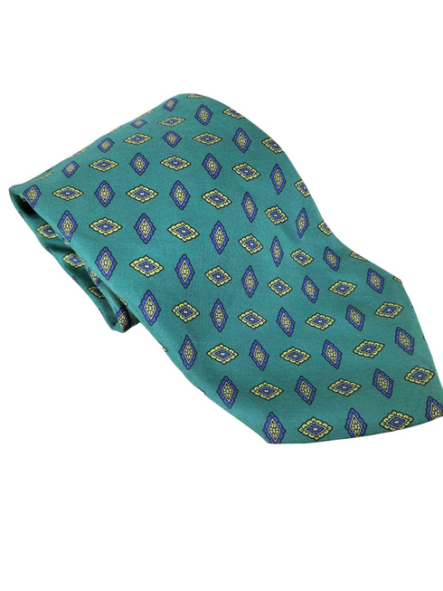 ジョルジオアルマーニ Giorgio Armani ダイヤモンドデザインシルクネクタイ メンズ