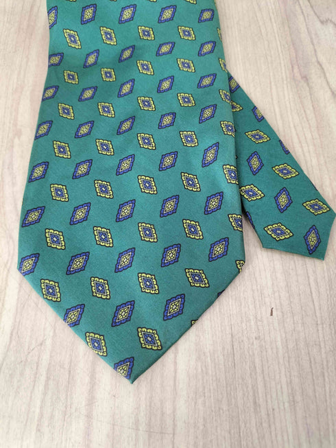 ジョルジオアルマーニ Giorgio Armani ダイヤモンドデザインシルクネクタイ メンズ