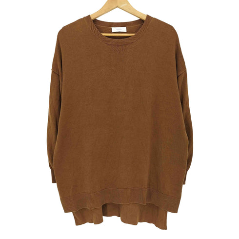 カグレ かぐれ コットンシルクオーバーサイズニット レディース FREE