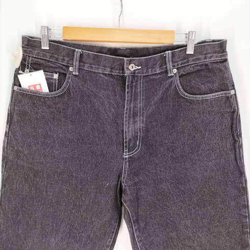 ソアー SOAR ブラック バギー デニム パンツ メンズ JPN:XL