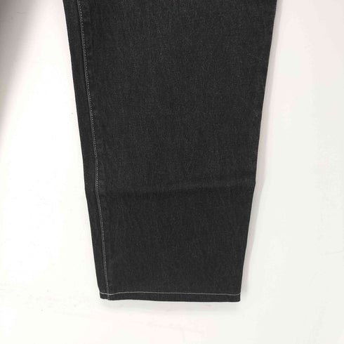 ソアー SOAR ブラックバギーデニムパンツ メンズ JPN:XL