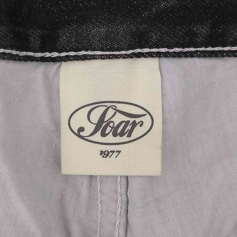 ソアー SOAR ブラックバギーデニムパンツ メンズ JPN:XL
