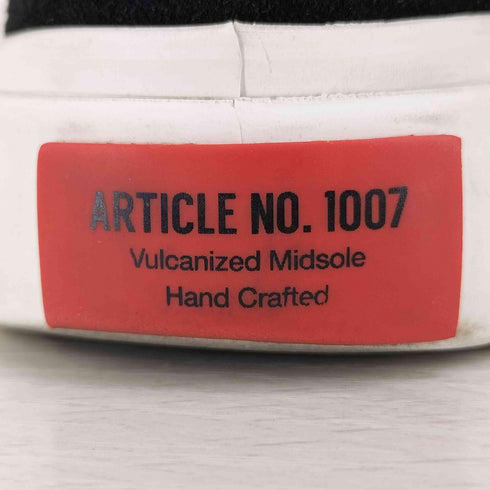 ARTICLE NO.1007 キャンバス ローカットスニーカー メンズ JPN:27