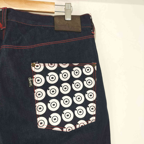 ソアー SOAR バギーデニムパンツ カラーステッチ メンズ JPN:XL