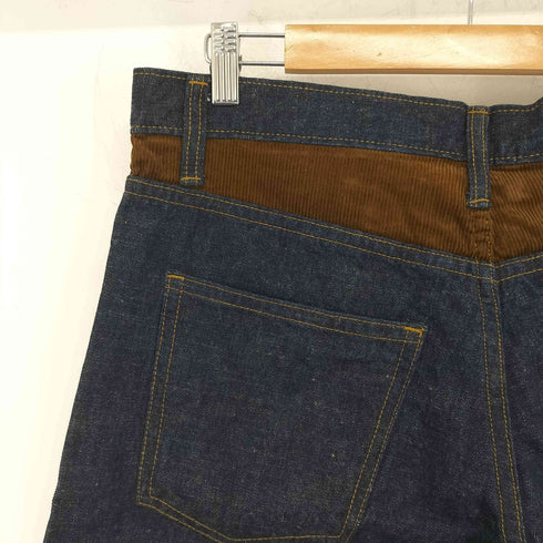 ソアー SOAR コーデュロイ切替バギーデニムパンツ メンズ 36