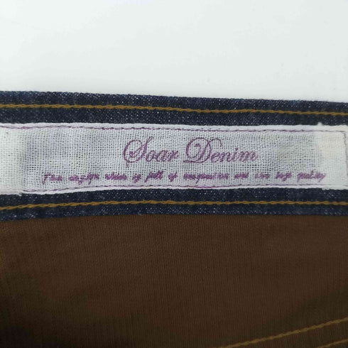 ソアー SOAR コーデュロイ切替バギーデニムパンツ メンズ 36