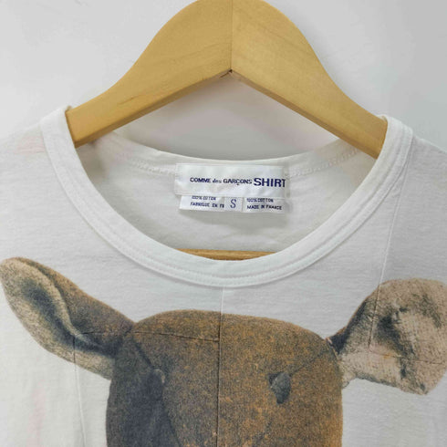 コムデギャルソンシャツ COMME des GARCONS SHIRT パッチワーク クルーネックTシャツ メンズ JPN:S