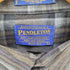 ペンドルトン PENDLETON WESTWRN ZEPHYR メキシコ製 ウール チェックシャツ メンズ import:M
