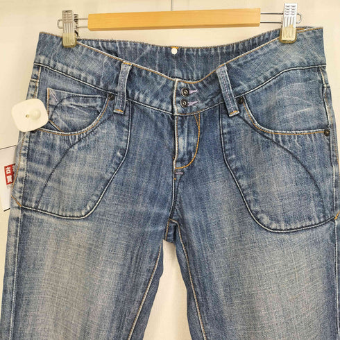 リー Lee デザインステッチ デニムジッパーフライパンツ メンズ