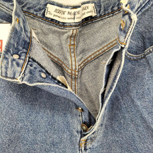 エドウィン EDWIN MADE In ITALY ストレートデニムパンツ メンズ 32×32