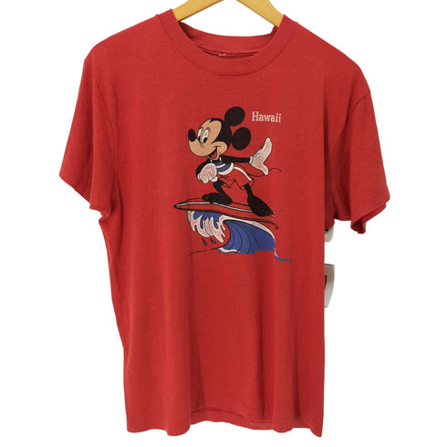 HAWAII キャラクタープリント クルーネックTシャツ メンズ