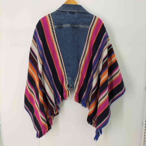 リーバイス Levis デニムジャケット ブランケットポンチョ レディース import:XS