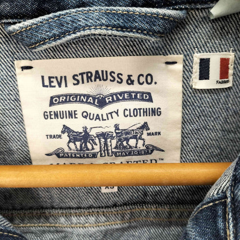 リーバイス Levis デニムジャケット ブランケットポンチョ レディース import:XS