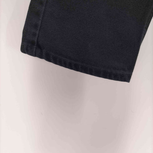 カーハート Carhartt Relaxed Fit ロゴ タブ 5ポケット テーパード ブラック デニム パンツ メンズ 32×32