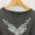 Solid Rock 90s トライバル フレイムX プリント L/S Tシャツ Y2K メンズ import:L