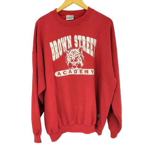 ディスカス アスレチック Discus Athletic 00S brown street カレッジスウェット メンズ import:XL