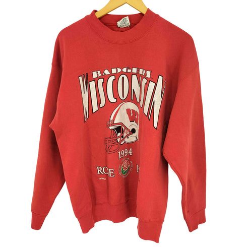 ナツメグ NUTMEG USA製 Wisconsin カレッジスウェット メンズ import:XL