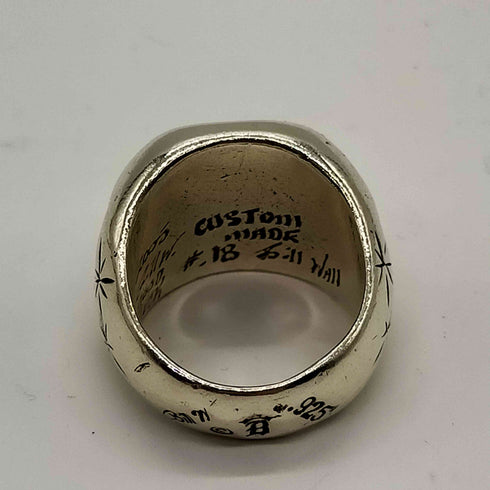 ビルウォールレザー BILL WALL LEATHER 00S ♯18 PIRATE RING パイレーツ リング SV925 ルビー メンズ 18.5号