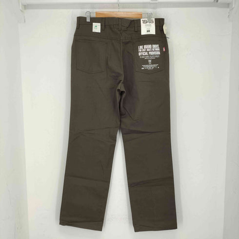 ライブブランドユニバース LIBE BRAND UNIVS ロゴプリント ワークパンツ メンズ 36