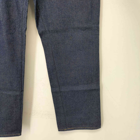 ライブブランドユニバース LIBE BRAND UNIVS ロゴプリント ストレートデニムパンツ メンズ 36×36