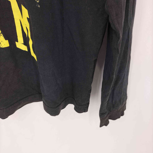 パム PAM USED加工 スカル プリント クルーネック S/S/ Tシャツ メンズ