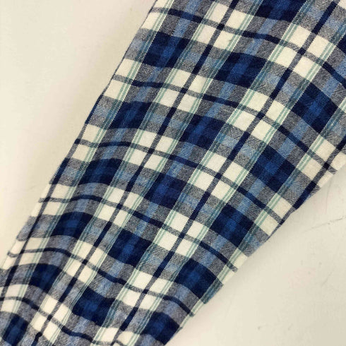 ブルーブルー BLUE BLUE レーヨンリネン ウエスタンチェックシャツ メンズ JPN:1