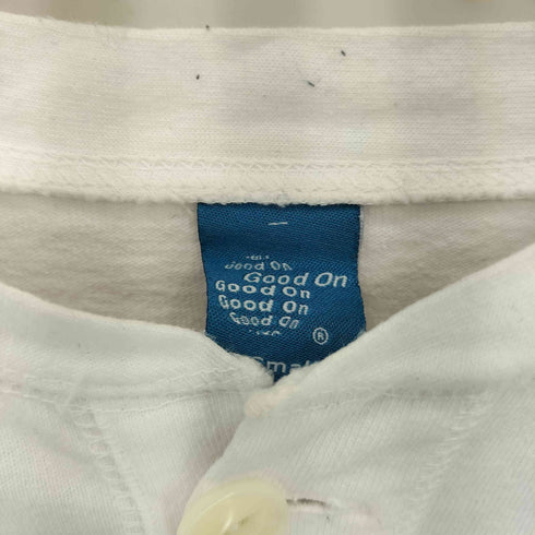 グッドオン good on ヘンリーネック 長袖Tシャツカットソー メンズ S