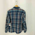 アルカルザ ALCARZA HEAVY FLANNEL ヘビーフランネル ダブルフェイス チェックシャツ メンズ M