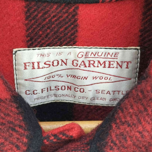 フィルソンガーメント FILSON GARMENT バッファローチェック ウールマッキーノジャケット メンズ