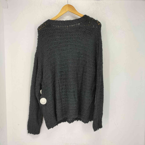 リドム LIDnM SILK FEATHER KNIT メンズ JPN:M