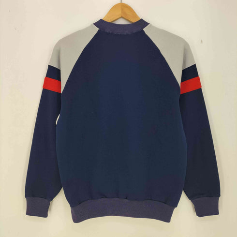アディダス adidas CLUB 80s デサント製 ロゴ刺繍 プルオーバー ジャージ スウェット メンズ 90-4