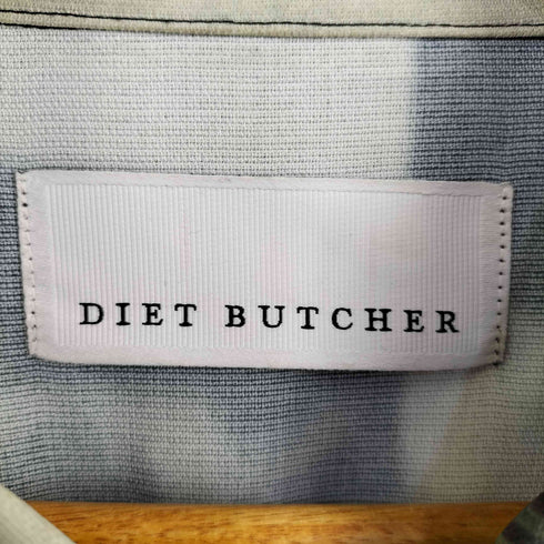 ダイエットブッチャー DIET BUTCHER Asymmetric blouson アシンメトリー シャツブルゾン メンズ