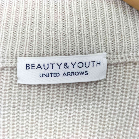ビューティーアンドユースユナイテッドアローズ BEAUTY & YOUTH UNITED ARROWS WARDROBE SMART ウールミックス アゼ モックネックセーター メンズ JPN:M