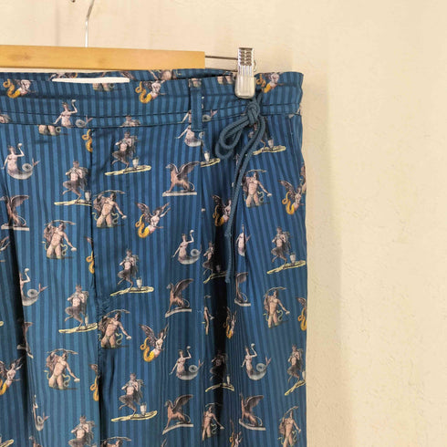 ダイエットブッチャー DIET BUTCHER Tartary pattern pajama pants 総柄 パジャマパンツ メンズ JPN:1
