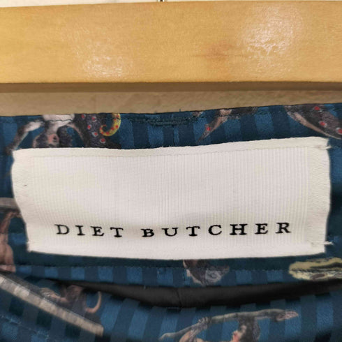 ダイエットブッチャー DIET BUTCHER Tartary pattern pajama pants 総柄 パジャマパンツ メンズ JPN:1