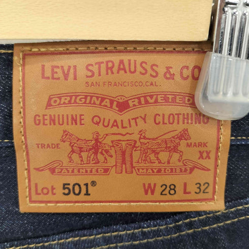 リーバイス Levis 2018年モデル Premium 501 オリジナルフィット ワンウォッシュデニムパンツ メンズ W28/L32