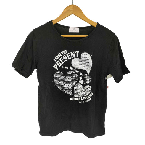 BRUNO BATTISTA Y2K ラメ ハート Tシャツ レディース LL