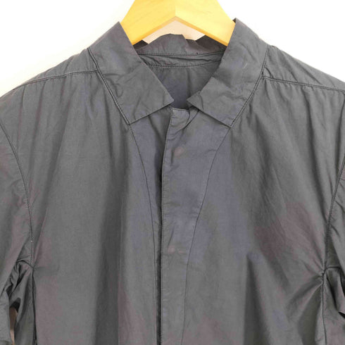 ボリスビジャンサベリ 11 by Boris Bidjan Saberi INDICASATIVA プリント 比翼 L/S シャツ メンズ