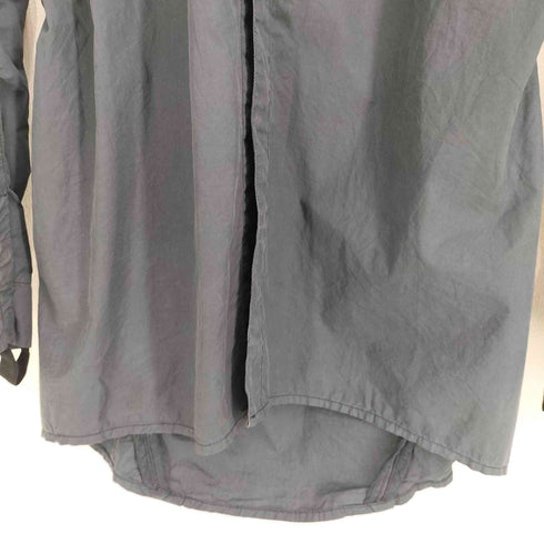 ボリスビジャンサベリ 11 by Boris Bidjan Saberi INDICASATIVA プリント 比翼 L/S シャツ メンズ
