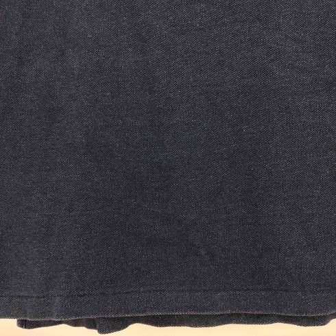 ポロラルフローレン POLO RALPH LAUREN ポニー刺繍 鹿の子 ポロシャツ ダークブルー メンズ import:XXL