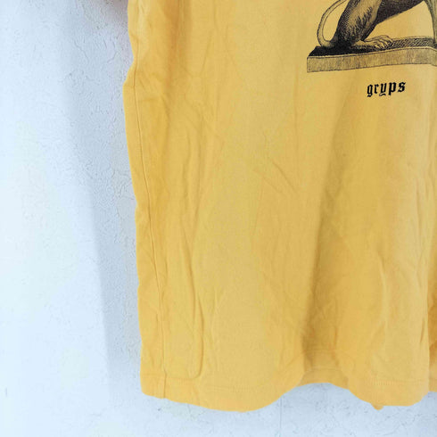ダイエットブッチャー DIET BUTCHER S/S Griffin print T-shirt クルーネックTシャツ メンズ JPN:1
