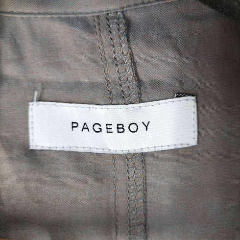 ページボーイ PAGEBOY シアートレンチコート レディース FREE