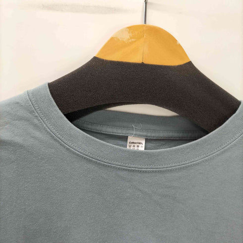 バンドプリント 刺繍 S/S クルーネック Tシャツ メンズ import:XXL