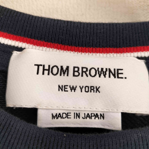 トムブラウン THOM BROWNE 4BAR CLASSIC SWEATSHIRT ラシック ループバック 4BAR スウェットシャツ メンズ 4