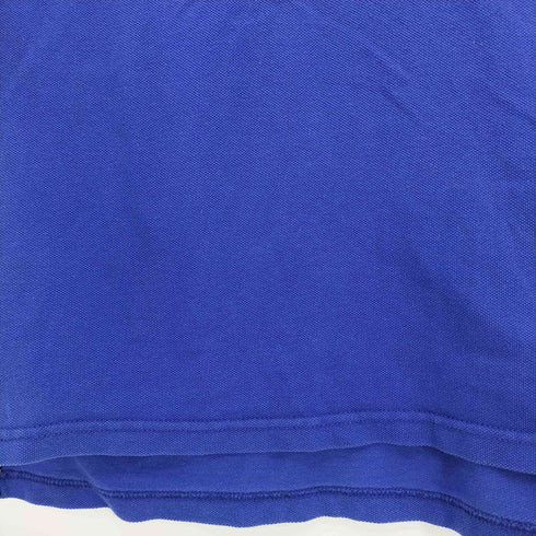 ポロバイラルフローレン Polo by RALPH LAUREN 90-00s CUSTOM FIT 1ST EIGHT ビッグポニー刺繍 ラガー ポロシャツ メンズ import:XXL