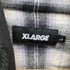 エクストララージ XLARGE L/S HOODED FLANNEL CHECK SHIRT メンズ JPN:L
