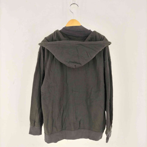 ダイエットブッチャー DIET BUTCHER Front zip unevenness hoodie ジップアップパーカー メンズ JPN:1
