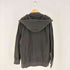 ダイエットブッチャー DIET BUTCHER Front zip unevenness hoodie ジップアップパーカー メンズ JPN:1